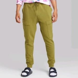 Original Use Olive Green Jogger Pants – Men’s XL – Cargo Style